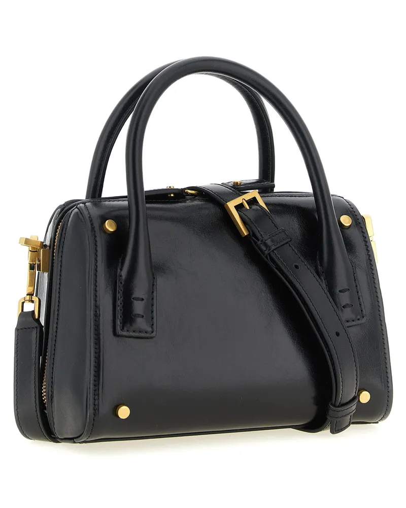 Versace Top Handle Bag — Black Black