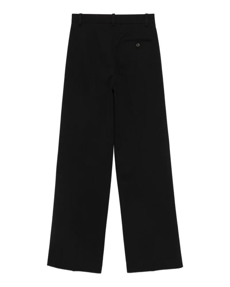 CIRCOLO 1901 Cotton Trousers — Black Black