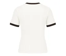 Logo-Print Cotton T-Shirt — Ivory
