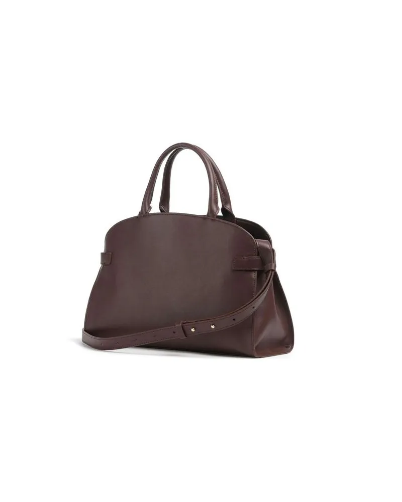 Coccinelle Women's Handbag Berry Smooth Leather Bags - Handbags Brown