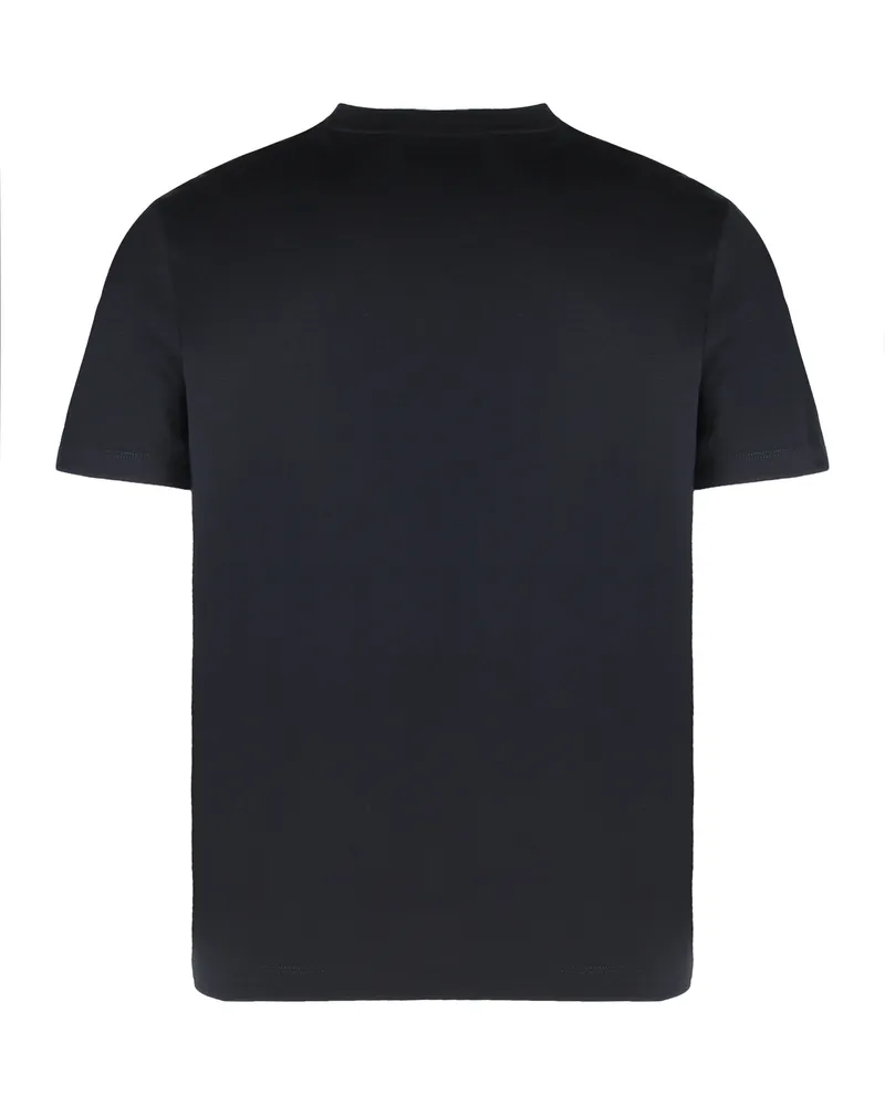 Paul & Shark Men's Cotton Jersey T-Shirt With Logo Blue T-Shirts And Polos Blue