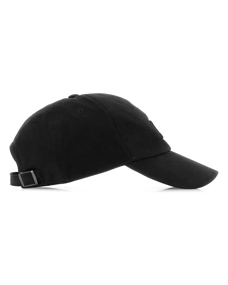 Jil Sander Men's Black Twill Baseball Cap 001 Exterior: Cotton Cappelli Hat Black