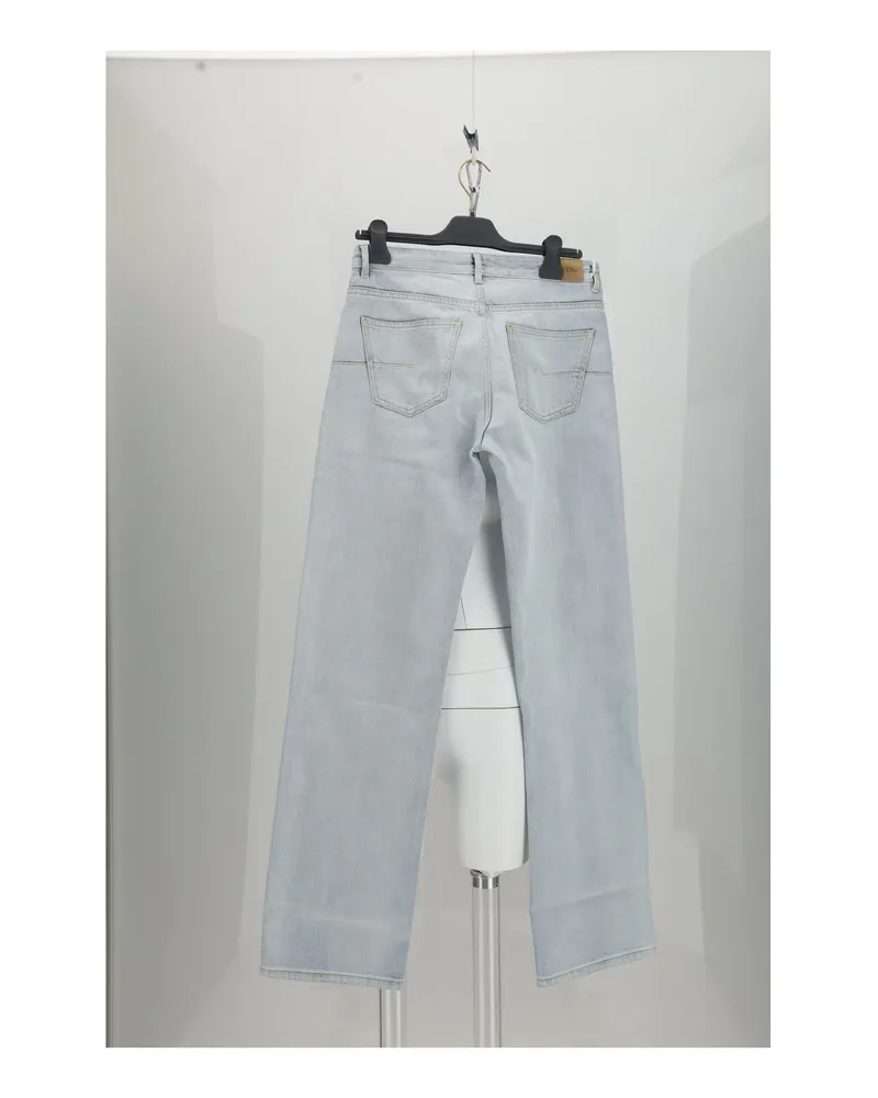 Dior Straight-Leg Grey Denim Jeans — Gray Gray