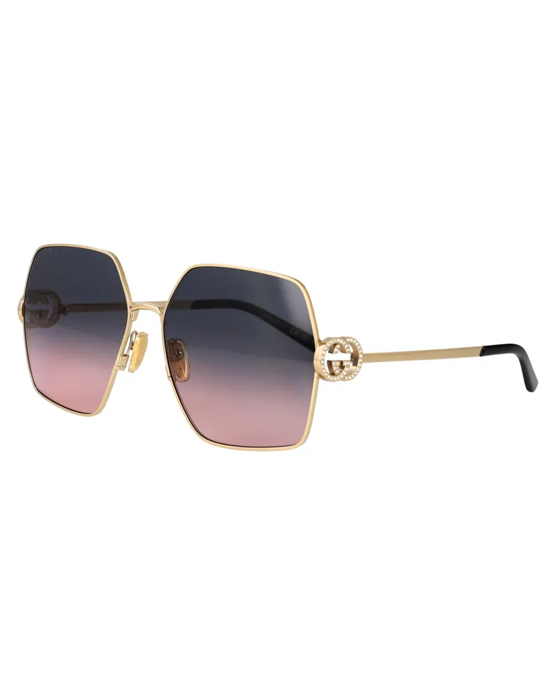 Gucci GG2163S Sunglasses — Gold Gold