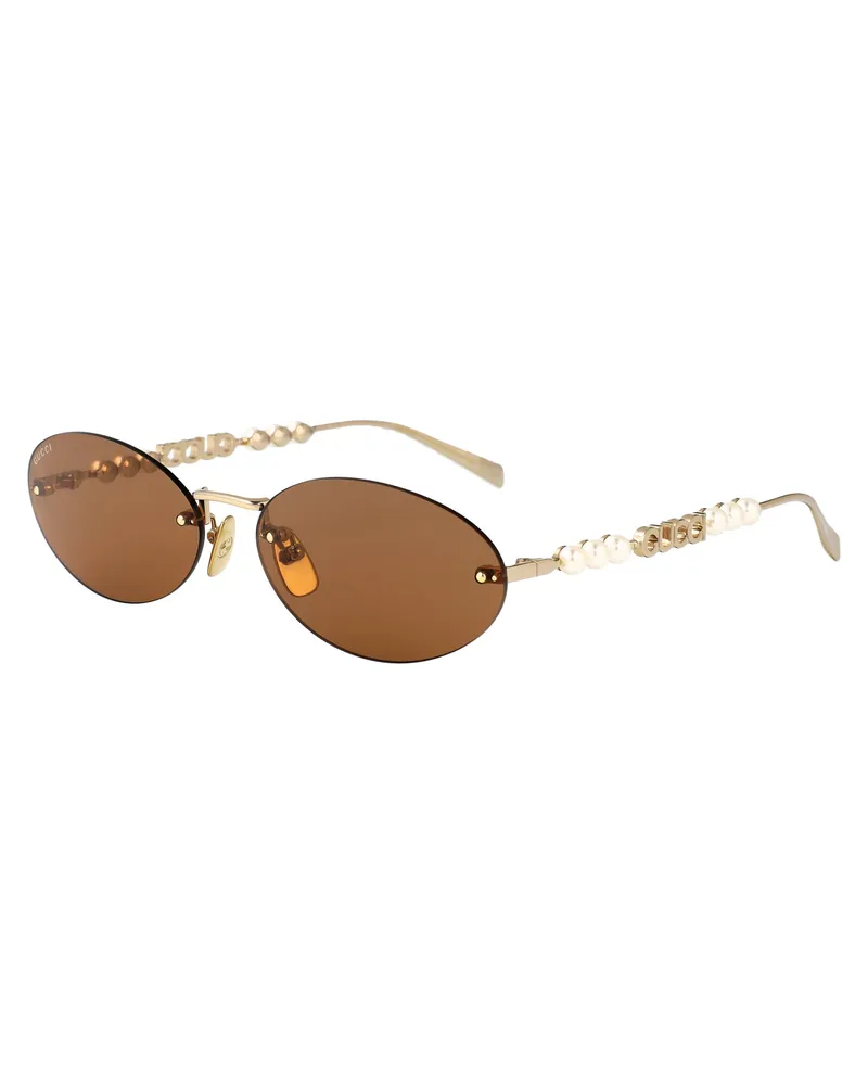 Gucci GG1922S Sunglasses — Gold Gold