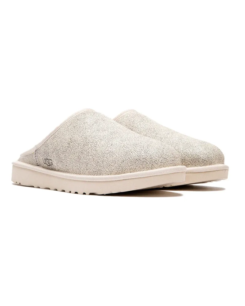 UGG Unisex Slip-On Crackle Jasmine Slippers Flat Shoes Beige