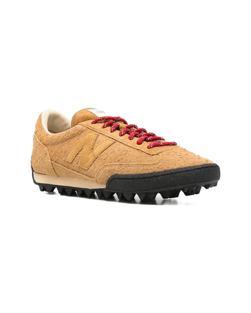 New Balance Calf Suede Sneaker — Beige Beige