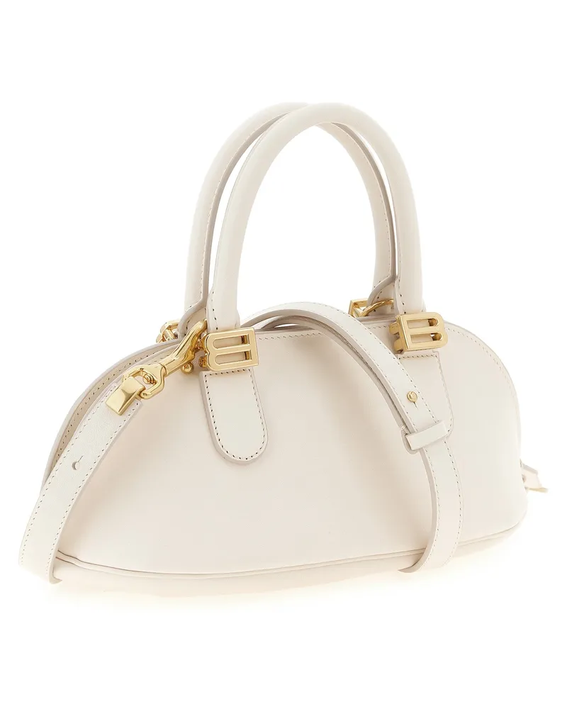 Balenciaga Women's Calfskin Leather Shoulder Bag White White