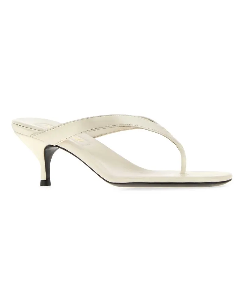 Miu Miu Tacco Mule Heel — White White