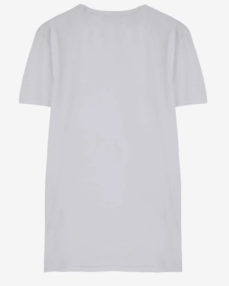 Gucci Men's T-Shirt Rayon Jersey White Modal T-Shirts And Polos White