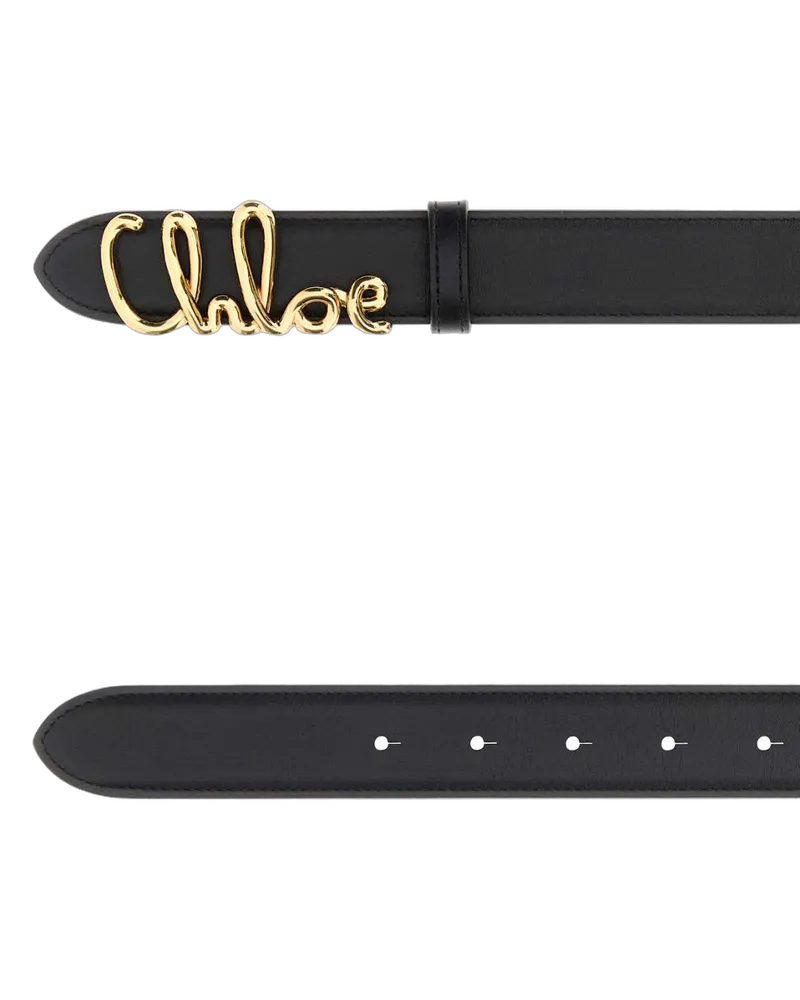 Chloé Black Cinture Belt Black