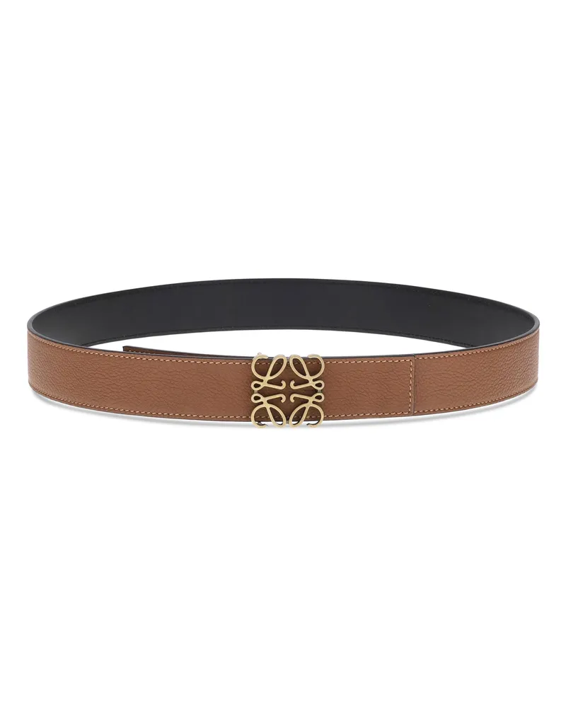 Loewe Anagram Belt — Tan 