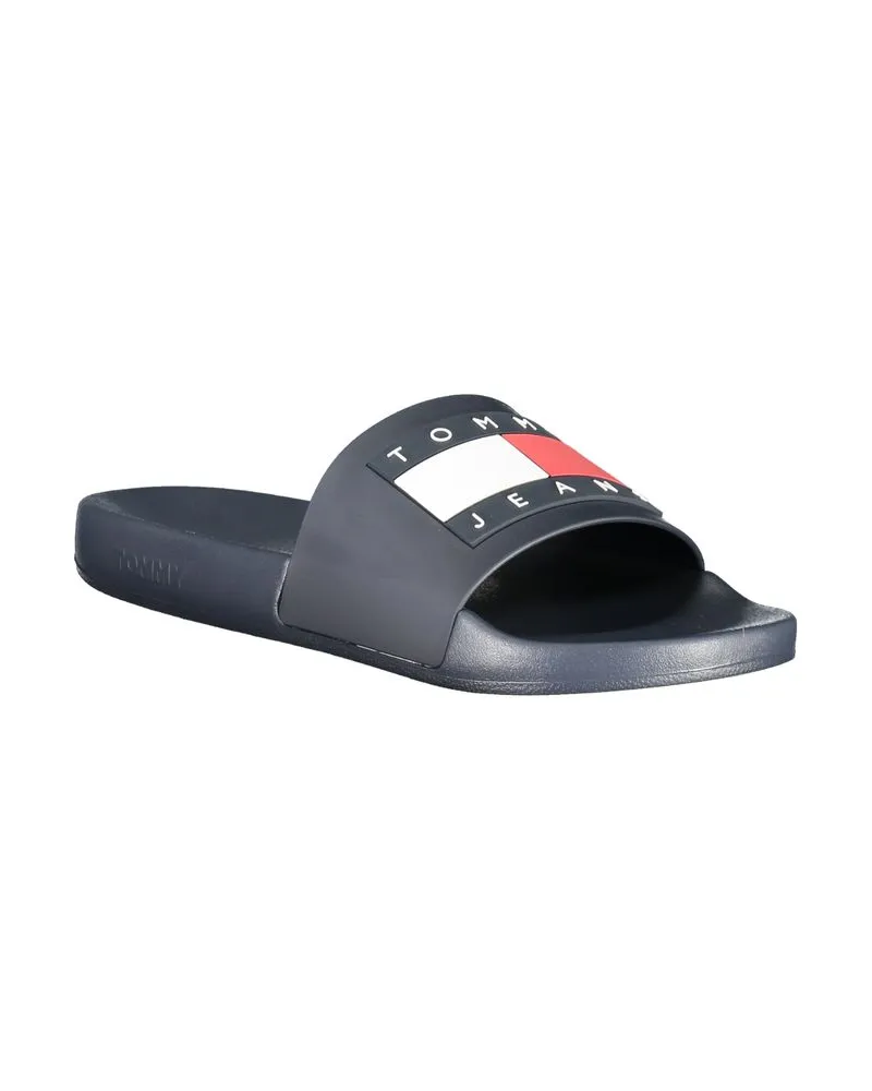 Tommy Hilfiger Polyurethane Slipper — Blue Blue