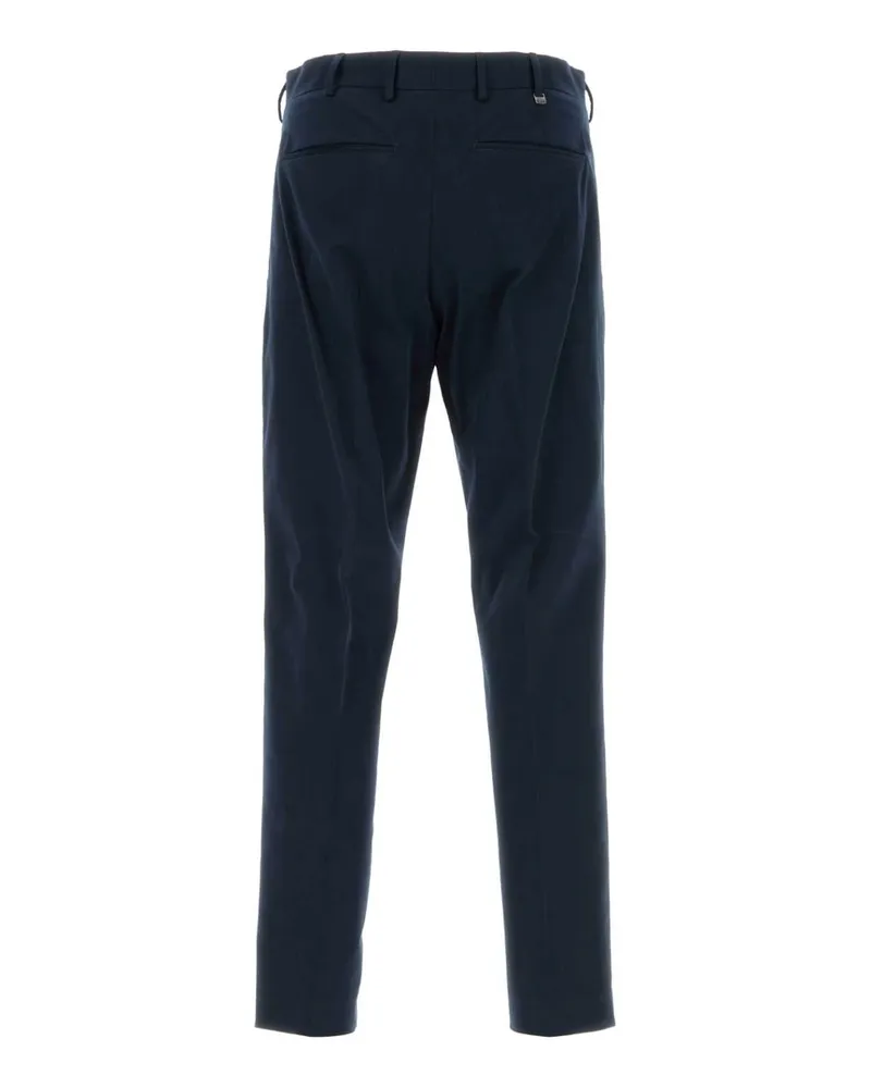 PT TORINO Flat Trousers — Navy Navy