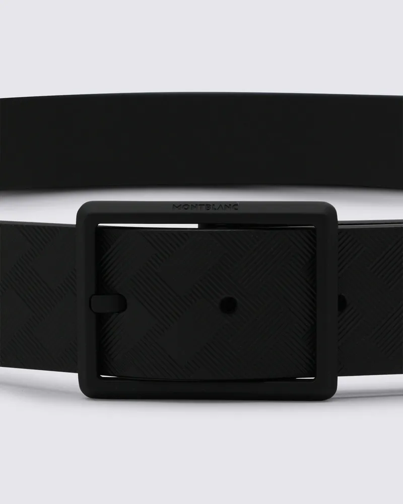 Montblanc Men's Belts Black _le Black