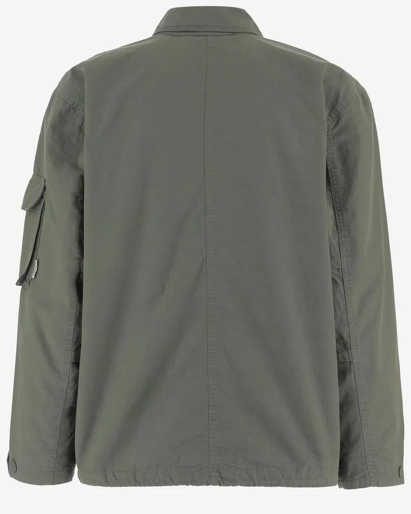Carhartt WIP Men's Cotton Jacket Military Green Columbia Ripstop Green