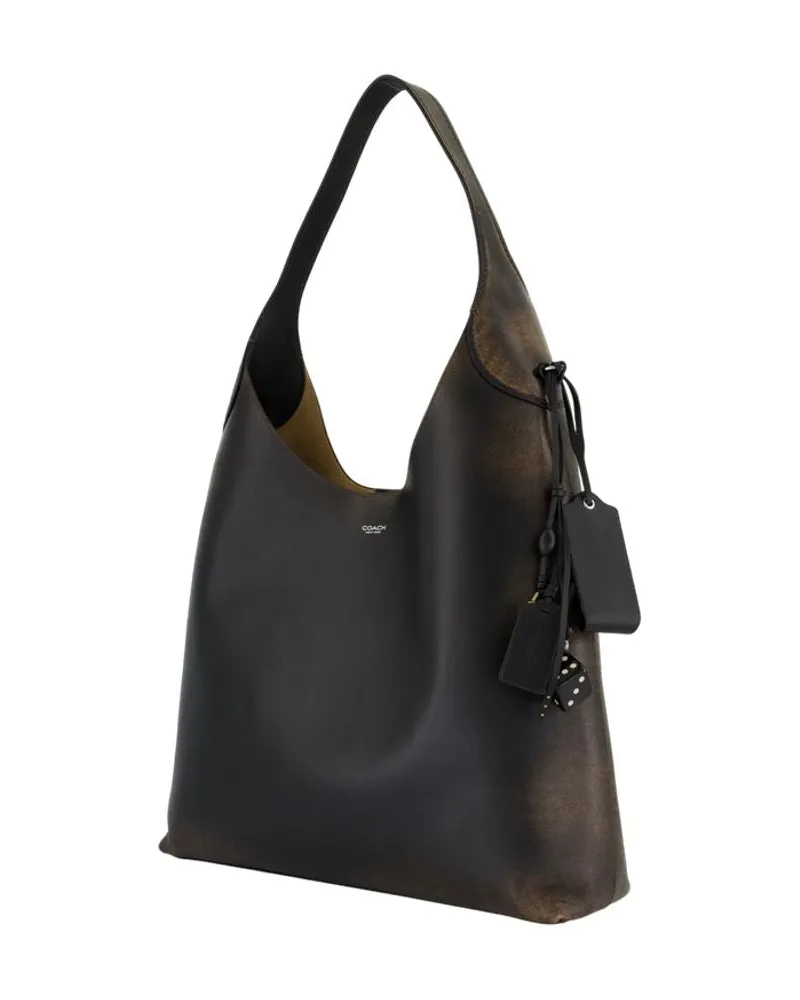 Coach Women's Brooklyn 39 Shoulder Bag -  Leather Brown Shoulder-Hobo-Bags Brown