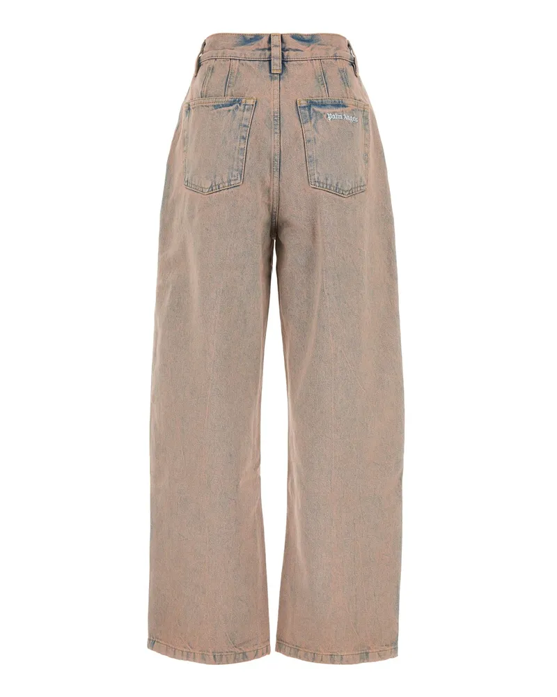Palm Angels Pinkpink Jean Beige
