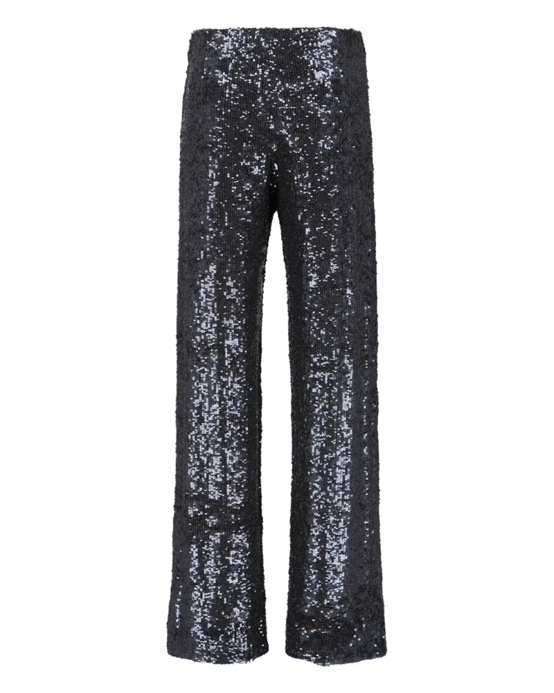 P.A.R.O.S.H. Women's Trousers Brown Polyamide Black