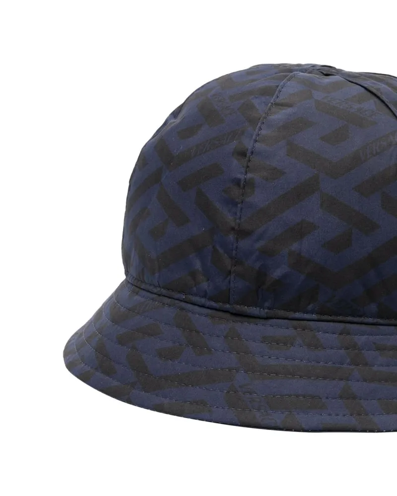 Versace 1003859K_1A027292U540 Polyester Beanie — Blue Blue