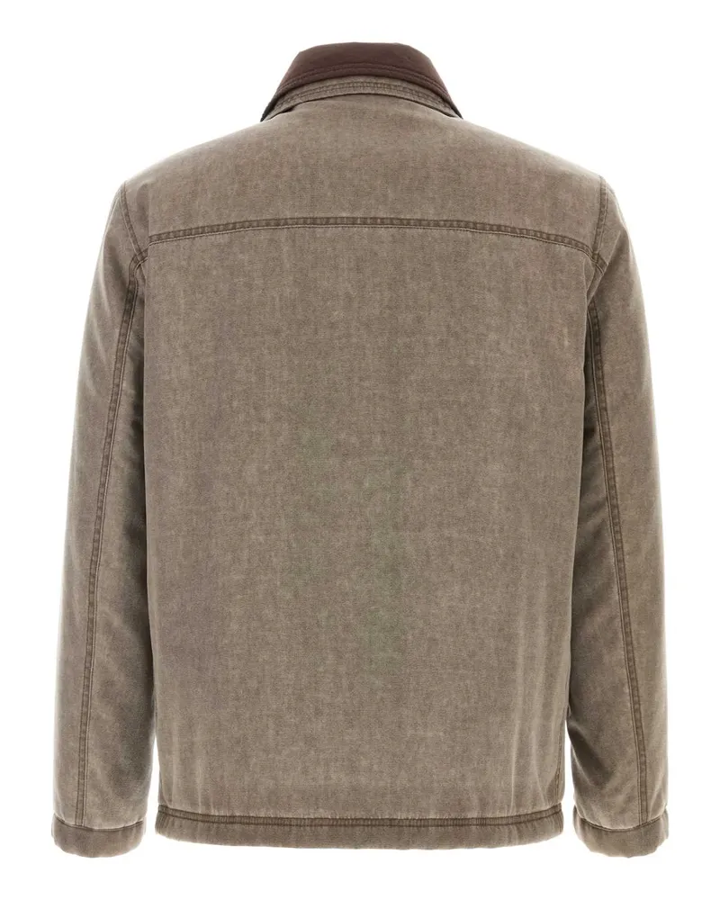 Fay Ganci Jacket — Brown Brown