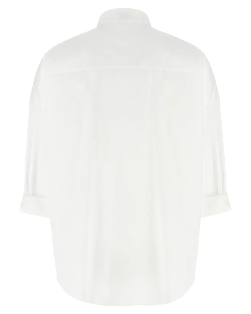 Brunello Cucinelli Women's White Cotton Blouse White