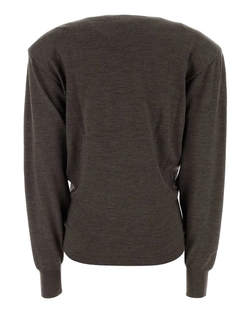 Magda Butrym Knitwear Sweater — Gray Gray
