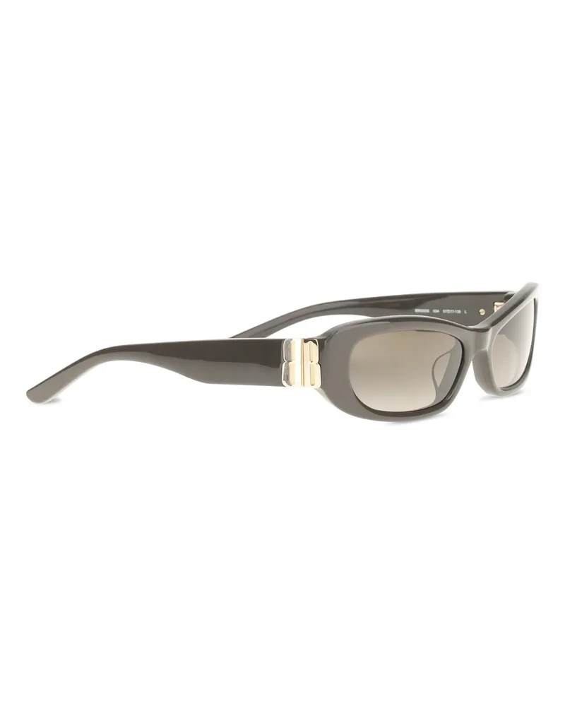 Balenciaga Men's Cosmo Sunglasses Dark Chocolate Brown Acetate Brown