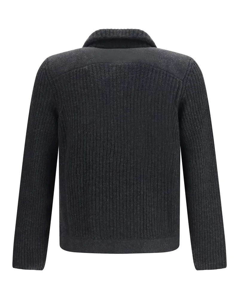Brunello Cucinelli Marina Cardigan — Gray Gray