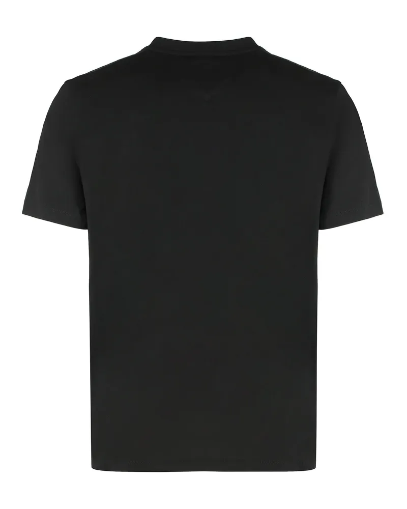 MCM Logo-Printed Cotton Crew-Neck T-Shirt — Black Black