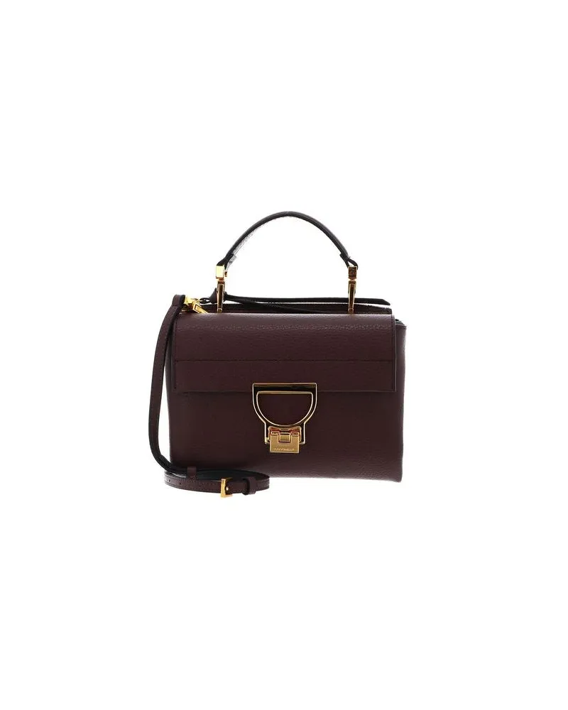 Coccinelle Women's Crossbody Bag Berry Bovine Leather - Crossbody-Bags Brown