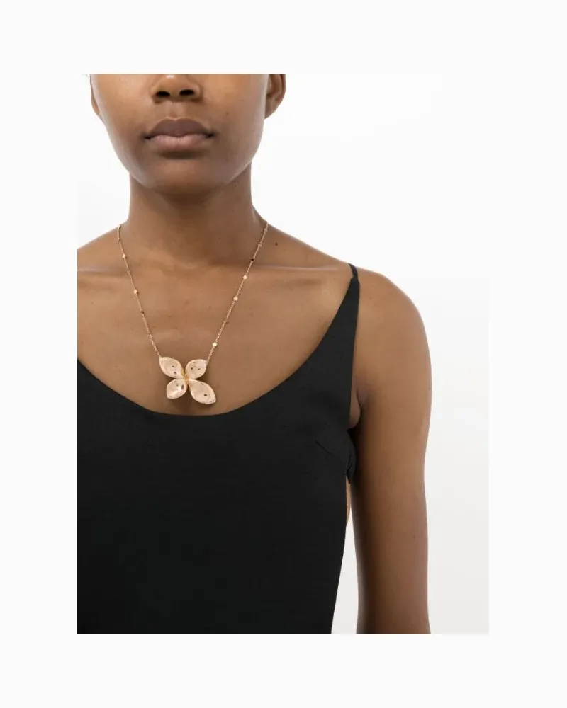 Pasquale Bruni Giardini Segreti Necklace — Rose Gold Rose