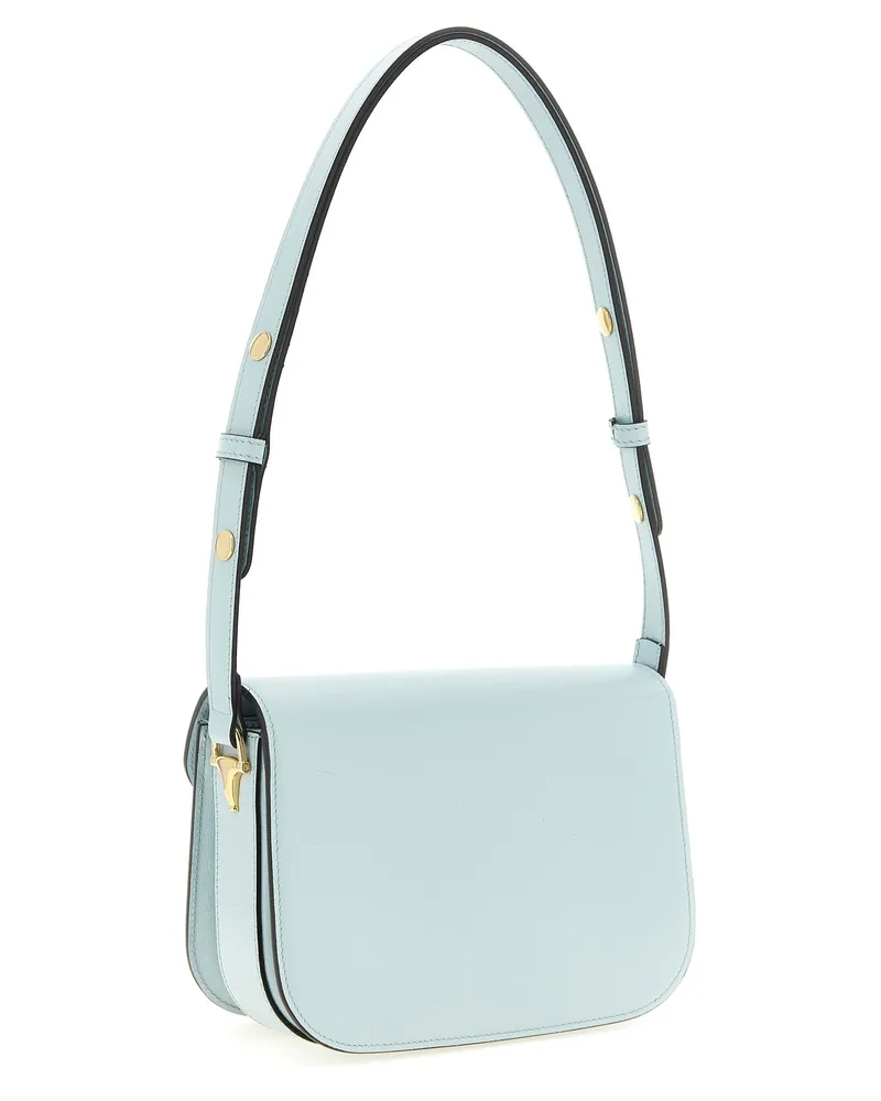 Gucci Women's Blue Calfskin Shoulder Bag Blue
