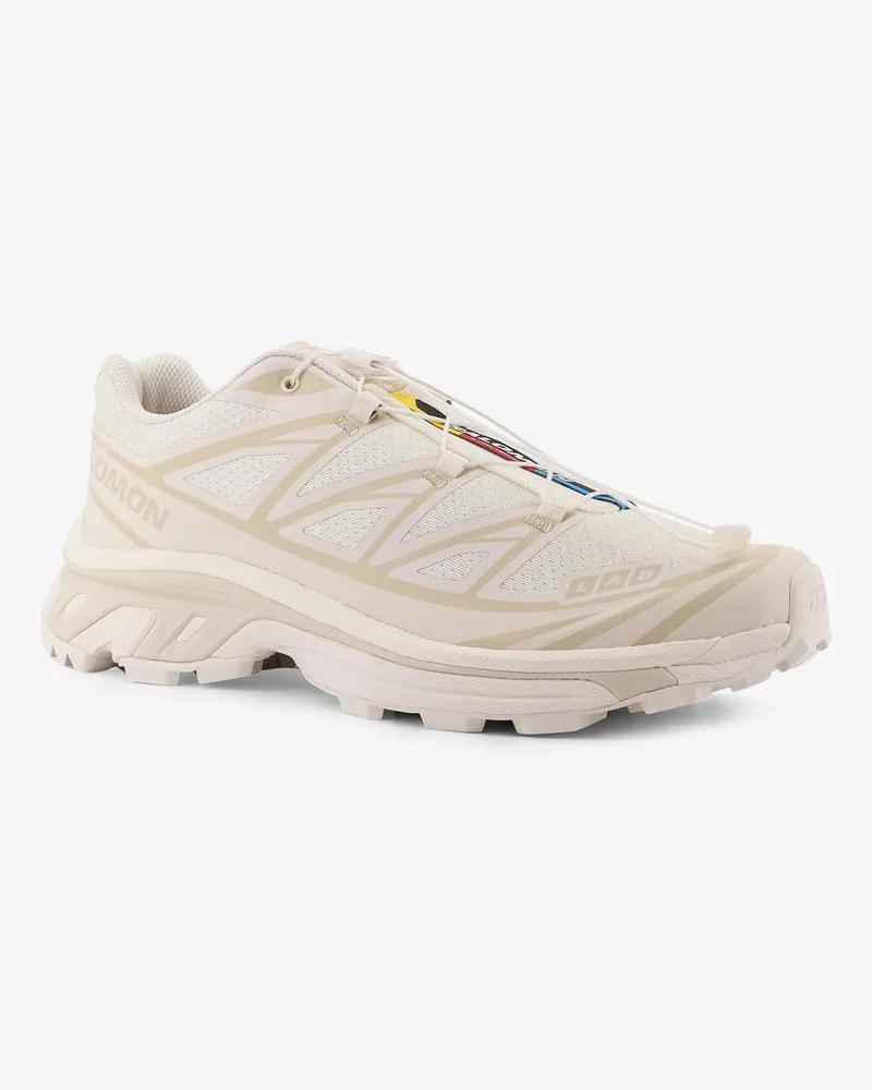 Salomon Men's Xt-6 Nylon Sneakers White Nylon-Gomma Trainers Nylon/gomma White