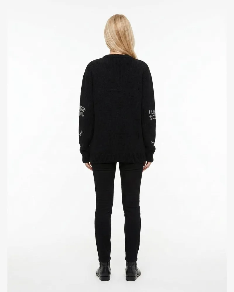 Dolce & Gabbana Women's Multicolor Viscose Sweatshirt Clothing Black