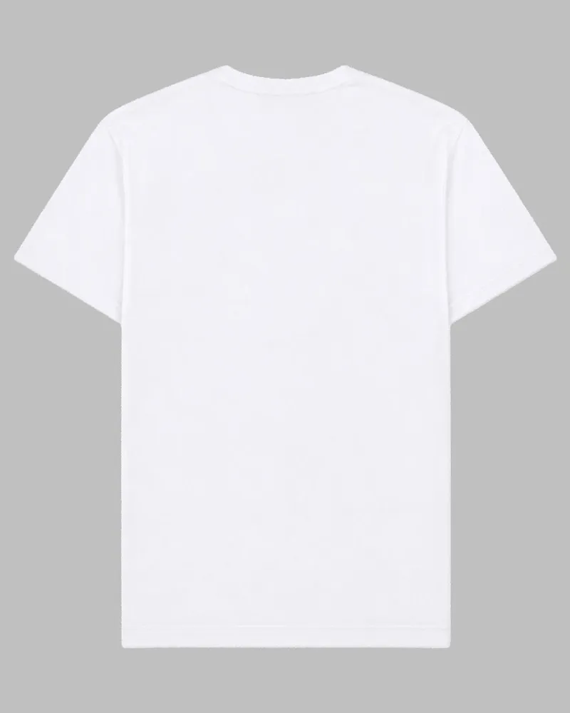Dolce & Gabbana Logo-Patch Cotton T-Shirt — White White