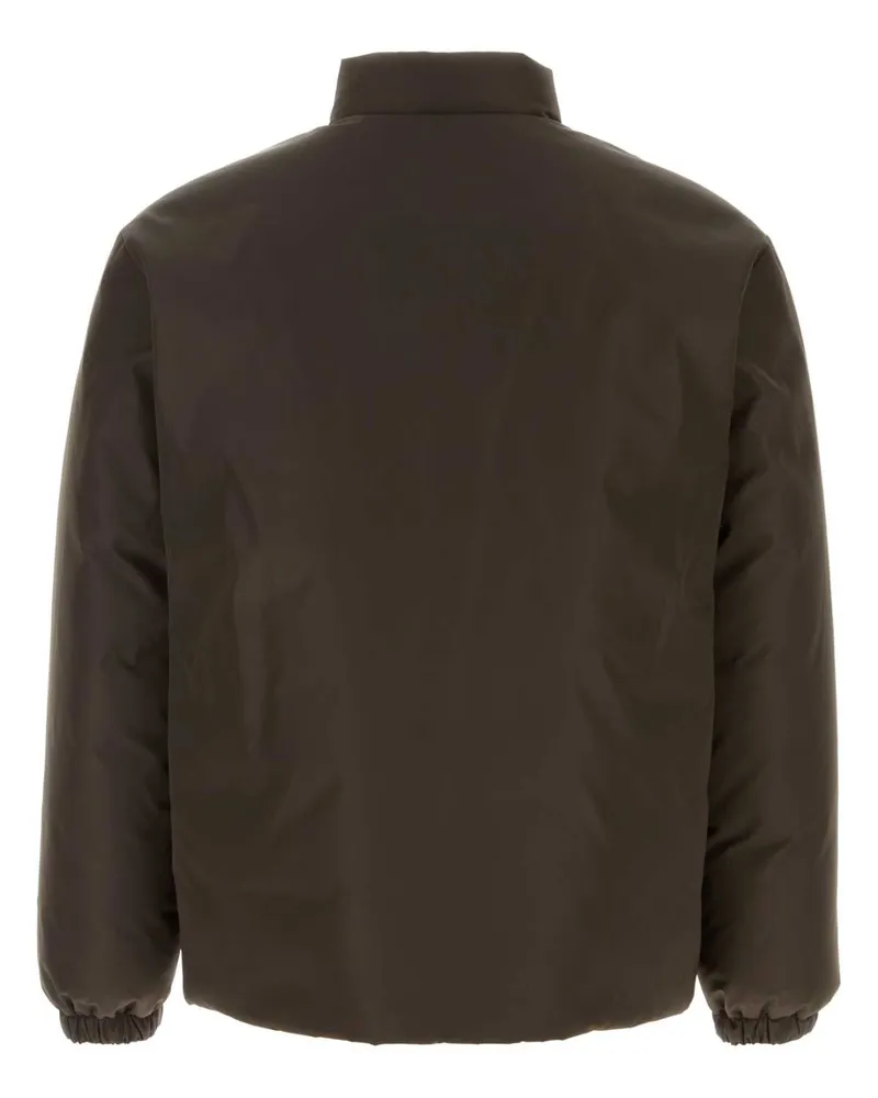 Jil Sander Men's Chocolate Polyester Down Jacket 202 Giubbini Brown
