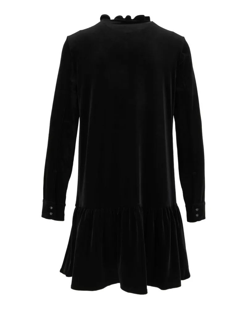 Emporio Armani Chenille Dress — Black Black