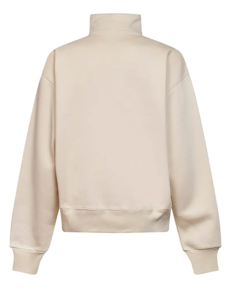Jacquemus Men's Sweatshirt The Gros Grain Beige Cotton Sweatshirts Sweater Beige