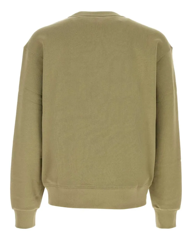 Kenzo Men's Olive Green Cotton Sweatshirt Khaki Exterior: Felpe Sweater Khaki