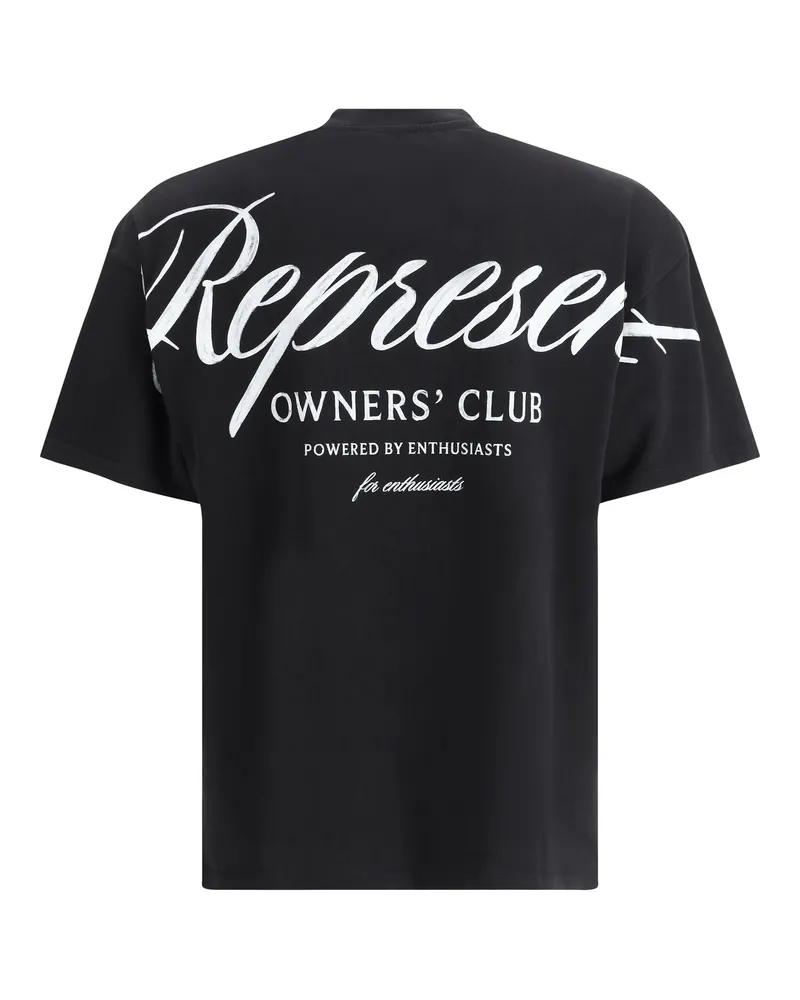 REPRESENT Men's Cotton T-Shirt Black T-Shirts And Polos Black