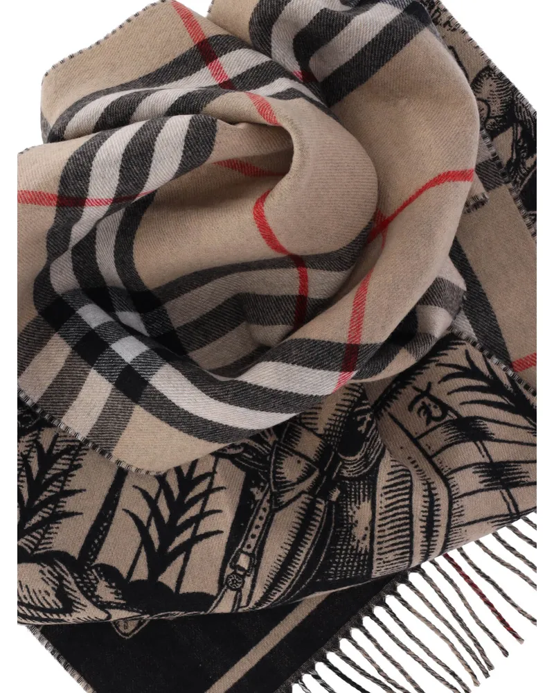 Burberry Women's Scarfs Beige Cashmere Beige