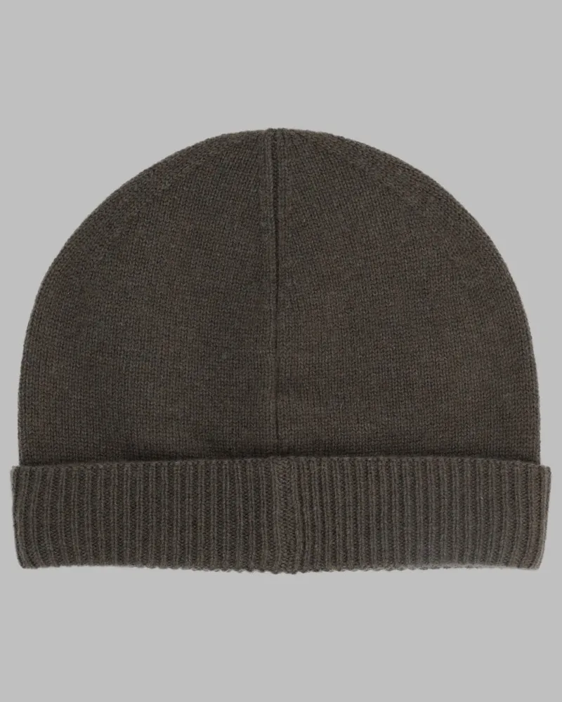 Emporio Armani EM002697_AF18244U8112 Cashmere Beanie — Brown Brown