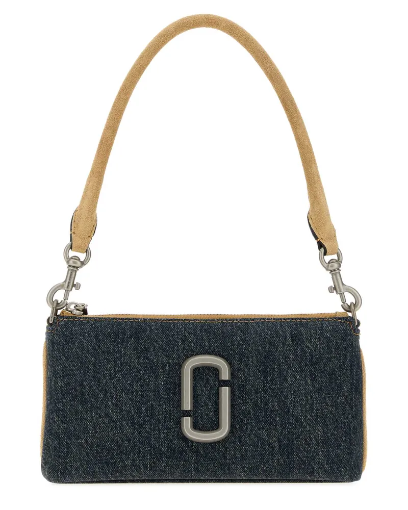 Marc Jacobs Women's Pochette Shoulder Bag Navy Fabric Navy