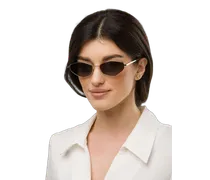 Women's Sunglasses Rose Gold-Smoke Gradient Metal
