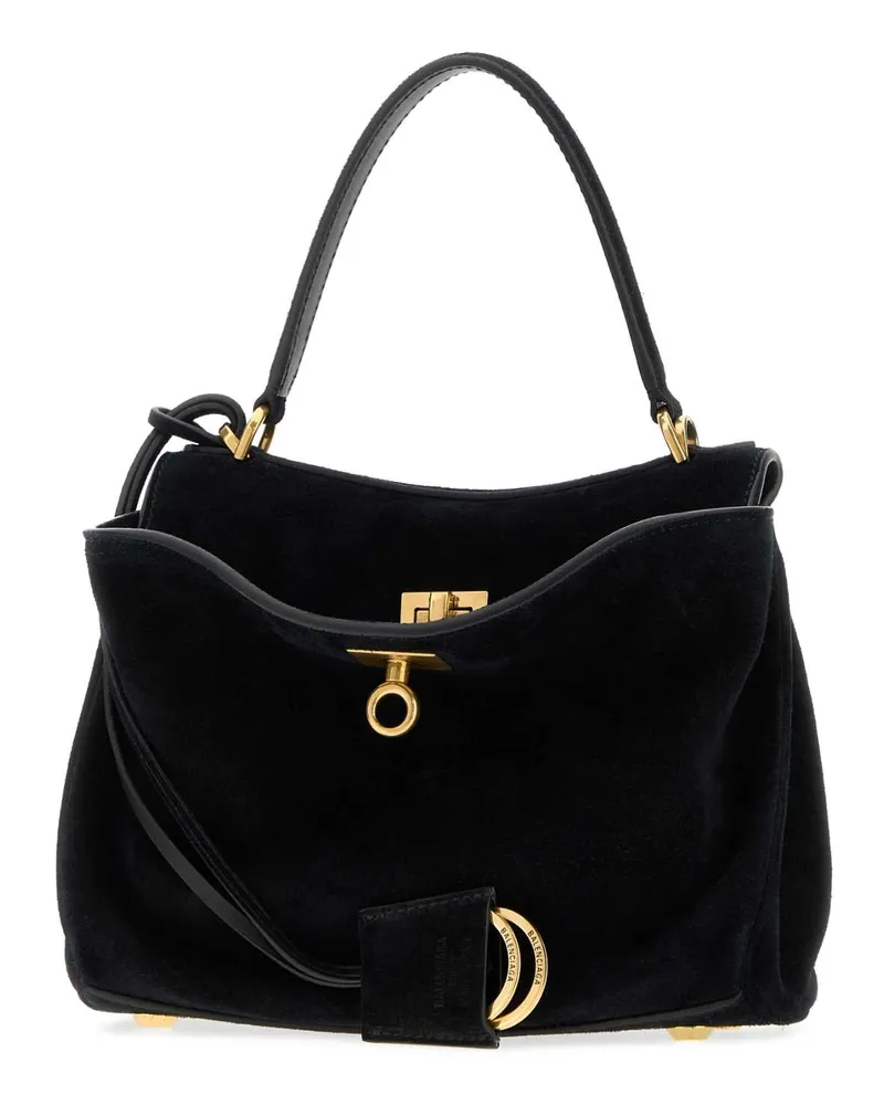 Balenciaga 8437122acko 1000 Black Borse A Mano Bag Black