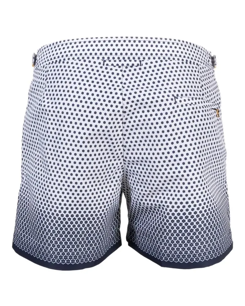 Orlebar Brown Women's Floral-Print Swim Shorts Ss24 M White