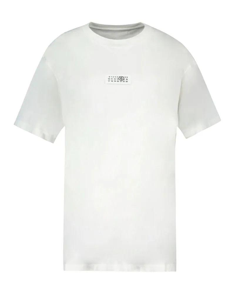 Maison Margiela Men's Cotton T-Shirt White White