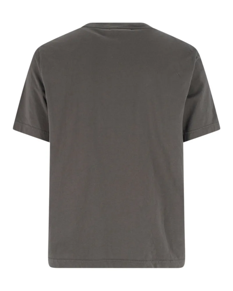 Kitsuné Men T-Shirts And Polos Grey Cotton Gray