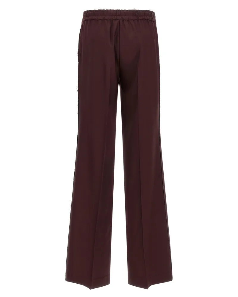 Gianluca Capannolo Trousers — Eggplant Eggplant